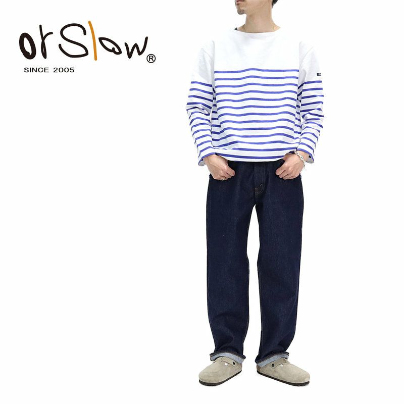 オアスロウorSlow/デニム/ダッズフィットデニムパンツ/101DAD'SFITDENIMPANTS/01-1010w-81/メンズレディース【正規取扱】