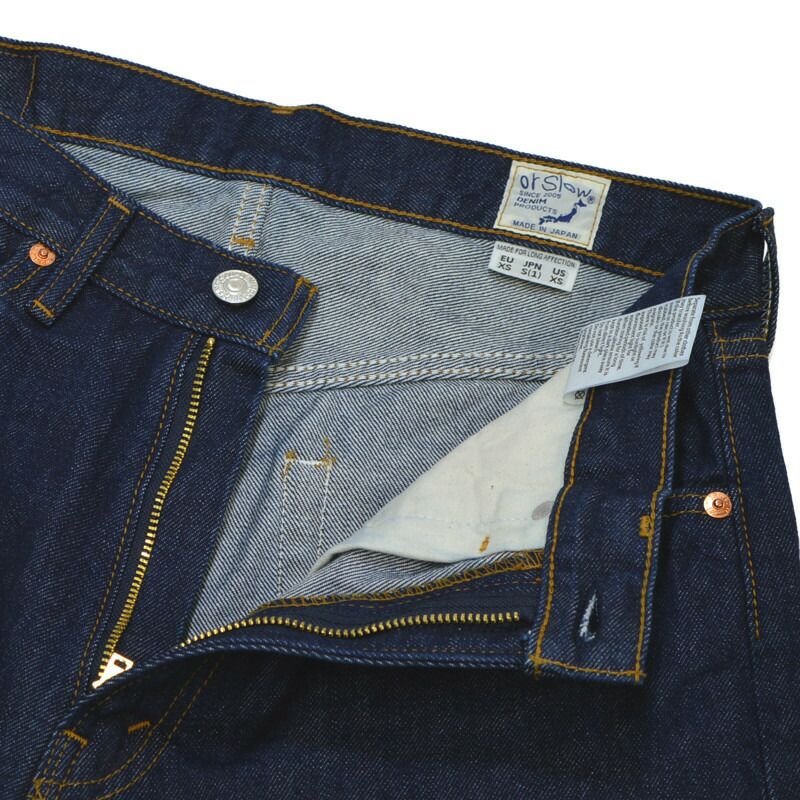 Ya2/オアスロウorSlow/デニム/ダッズフィットデニムパンツ/101DAD'SFITDENIMPANTS/01-1010w-81/メンズレディース【正規取扱】