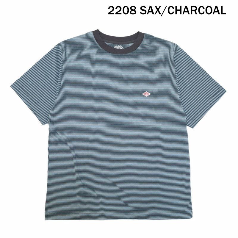 Ra9/ダントンDANTON/ボーダークルーネックTシャツ/DT-C0196CVT/メンズ【正規取扱】