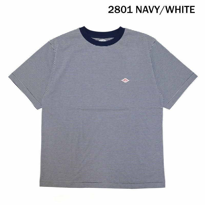 Ra9/ダントンDANTON/ボーダークルーネックTシャツ/DT-C0196CVT/メンズ【正規取扱】