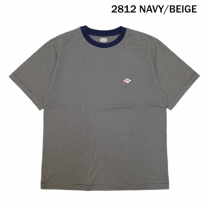 Ra9/ダントンDANTON/ボーダークルーネックTシャツ/DT-C0196CVT/メンズ【正規取扱】