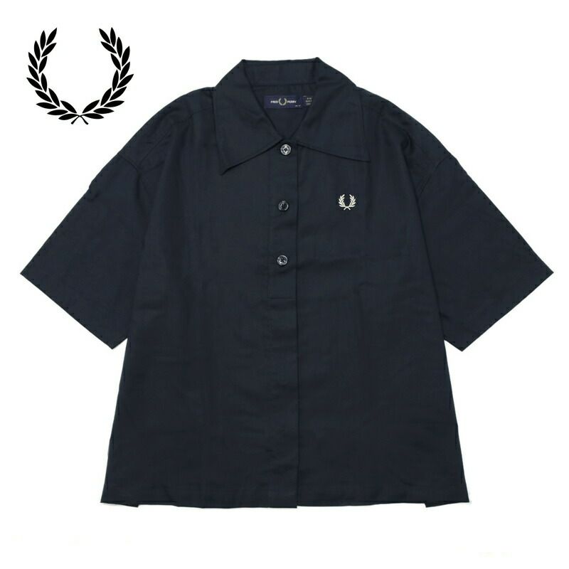 Ya2/フレッドペリーFREDPERRY/シャツ/プラケットディテールシャツ/G9176/レディース【正規取扱】