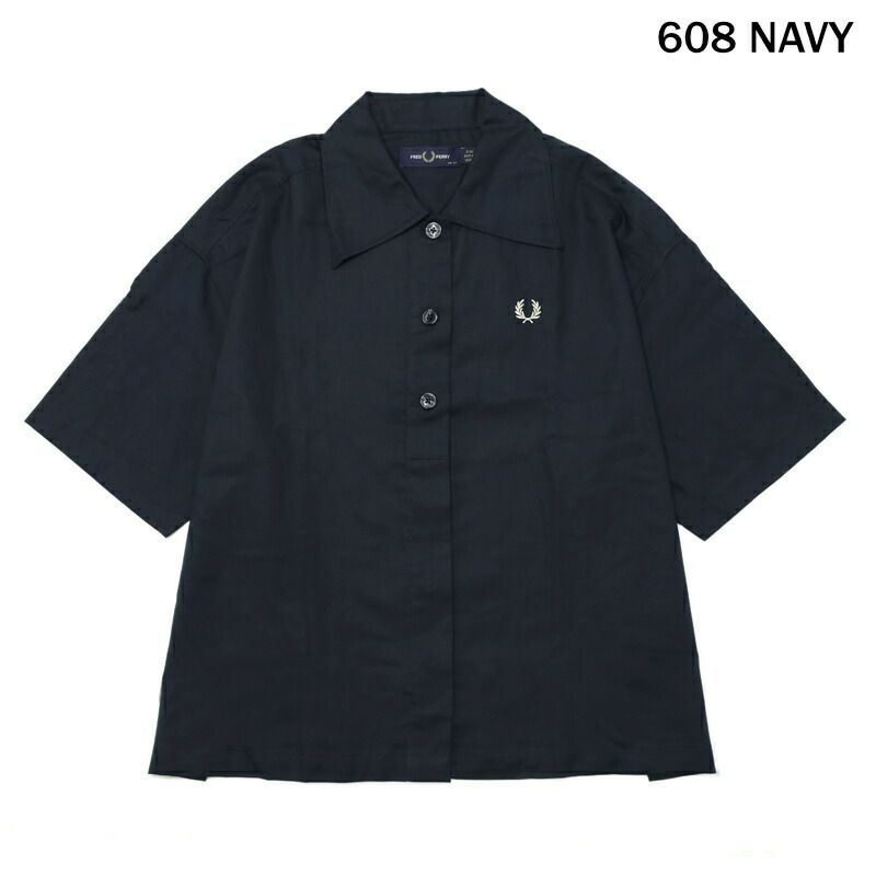 Ya2/フレッドペリーFREDPERRY/シャツ/プラケットディテールシャツ/G9176/レディース【正規取扱】
