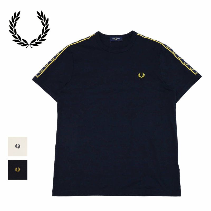 Ya2/フレッドペリーFREDPERRY/Tシャツ/コントラストテープリンガーTシャツ/M4613【正規取扱】