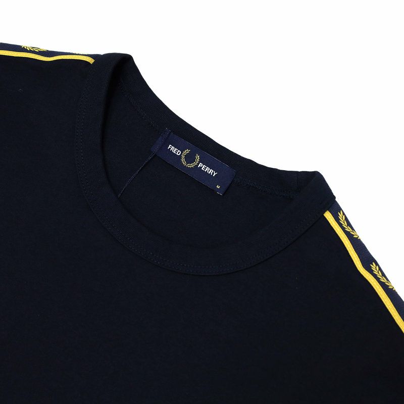 Ya2/フレッドペリーFREDPERRY/Tシャツ/コントラストテープリンガーTシャツ/M4613【正規取扱】