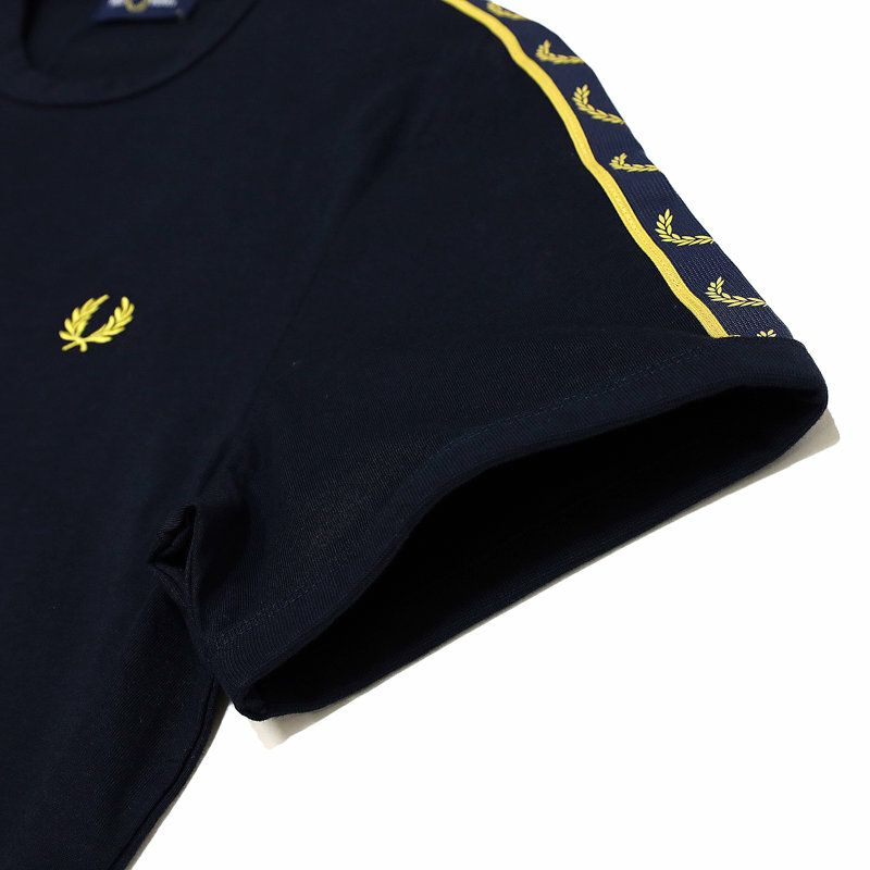 Ya2/フレッドペリーFREDPERRY/Tシャツ/コントラストテープリンガーTシャツ/M4613【正規取扱】