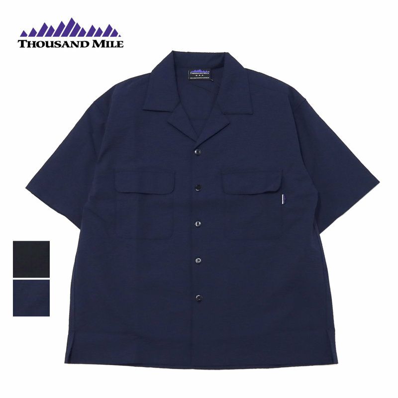Ya2/サウザンドマイルTHOUSANDMILE/セットアップ3点セット/ショートスリーブシャツシアサッカーSHORTSLEEVESHIRTSEERSUCKER/TM251SS00091/メンズ【正規取扱】