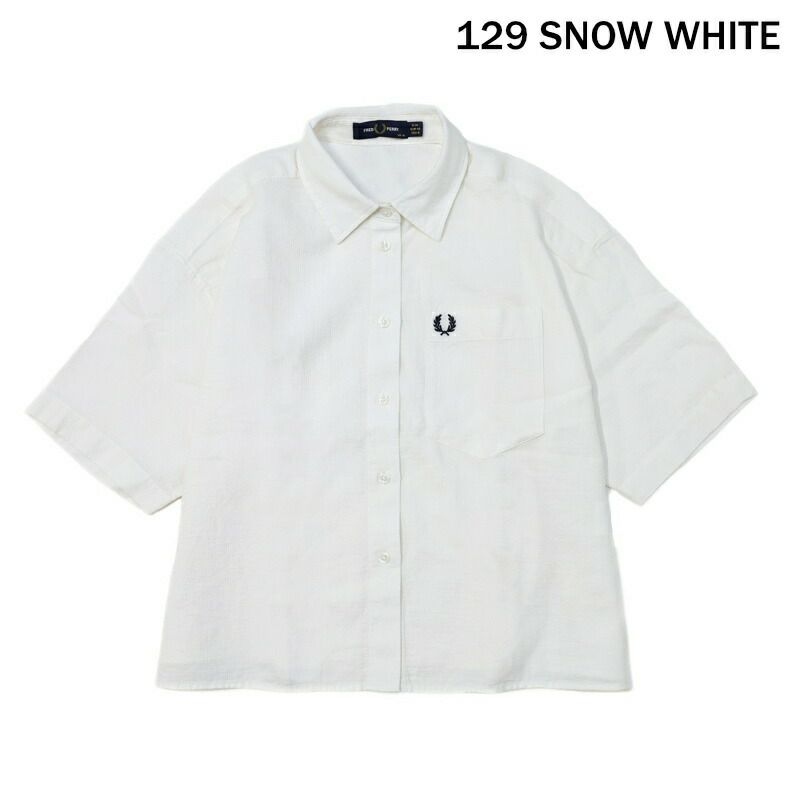 Ya2/フレッドペリーFREDPERRY/シャツ/シアーサッカーシャツ/G9179/レディース【正規取扱】