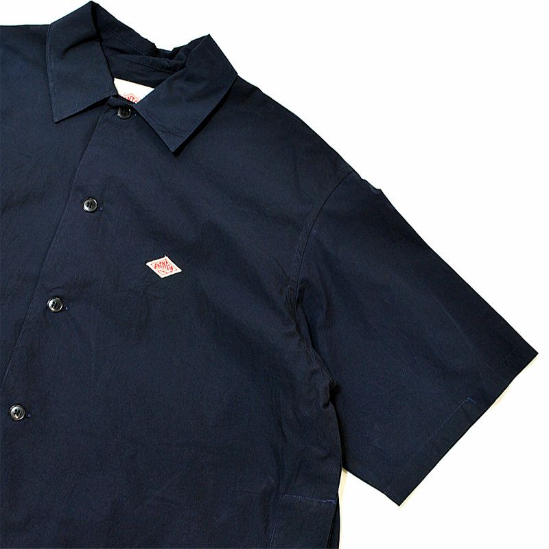 Ya2/レディース/DANTON【ダントン】DT-B0223CPLコットンサイドスリット半袖シャツ【正規取扱】2024春夏