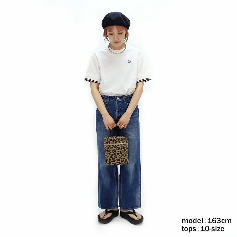 Ya2/レディース/FREDPERRY【フレッドペリー】M4620テープリンガーTシャツ【正規取扱】2024春夏