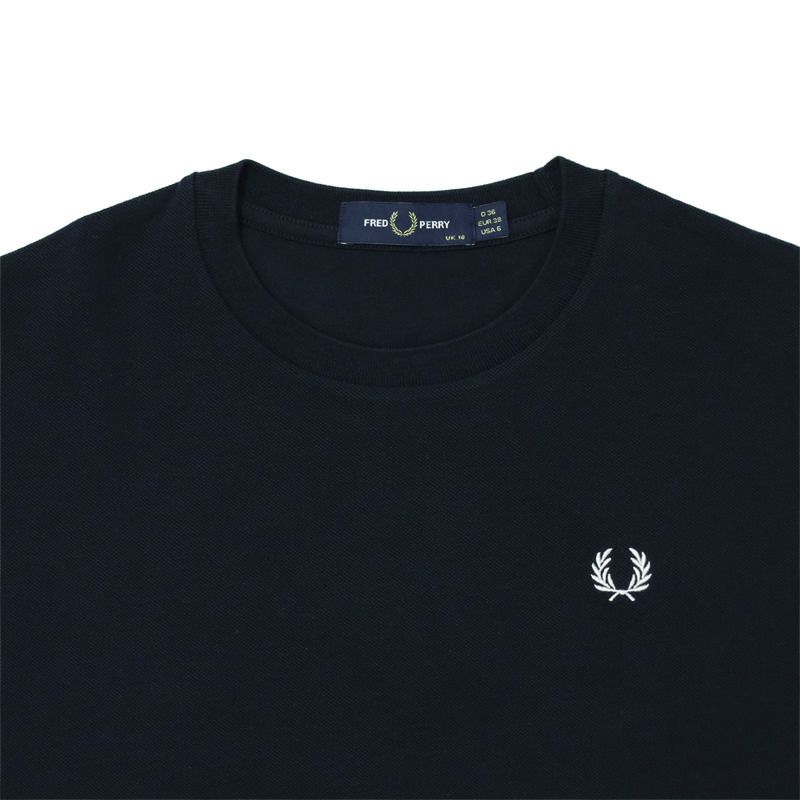 Ya2/レディース/FREDPERRY【フレッドペリー】M4620テープリンガーTシャツ【正規取扱】2024春夏