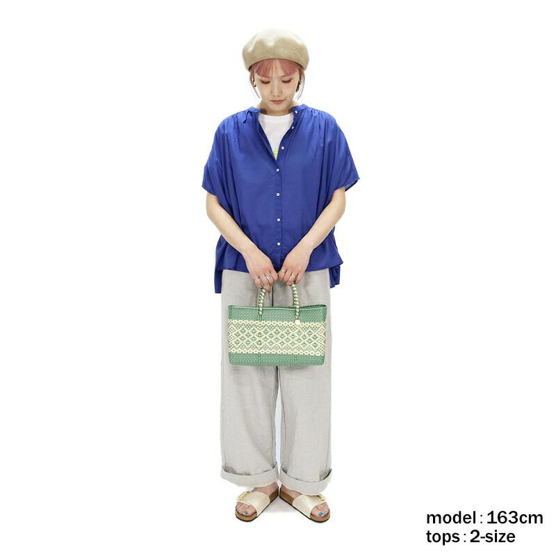 ブロカントBrocante/シャツブラウス/インドボイルフロンセシャツ/36-0322X/レディース【正規取扱】