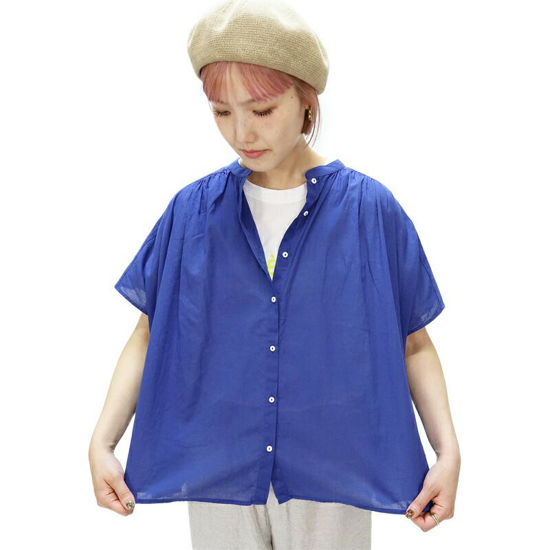 ブロカントBrocante/シャツブラウス/インドボイルフロンセシャツ/36-0322X/レディース【正規取扱】