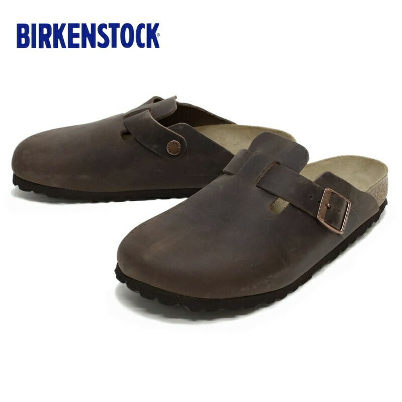 Ya2/ビルケンシュトックBIRKENSTOCK/サンダル/ボストンBOSTONオイルドレザー-ハバナ/0860133/レディース【正規取扱】