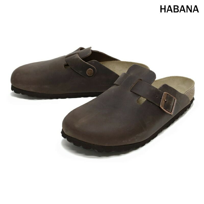 Ya2/ビルケンシュトックBIRKENSTOCK/サンダル/ボストンBOSTONオイルドレザー-ハバナ/0860133/レディース【正規取扱】