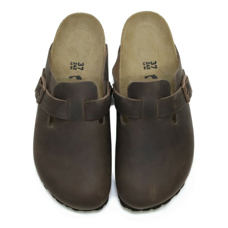 Ya2/ビルケンシュトックBIRKENSTOCK/サンダル/ボストンBOSTONオイルドレザー-ハバナ/0860133/レディース【正規取扱】