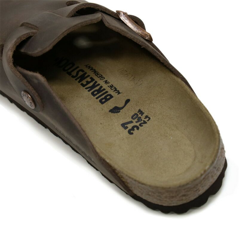 Ya2/ビルケンシュトックBIRKENSTOCK/サンダル/ボストンBOSTONオイルドレザー-ハバナ/0860133/レディース【正規取扱】
