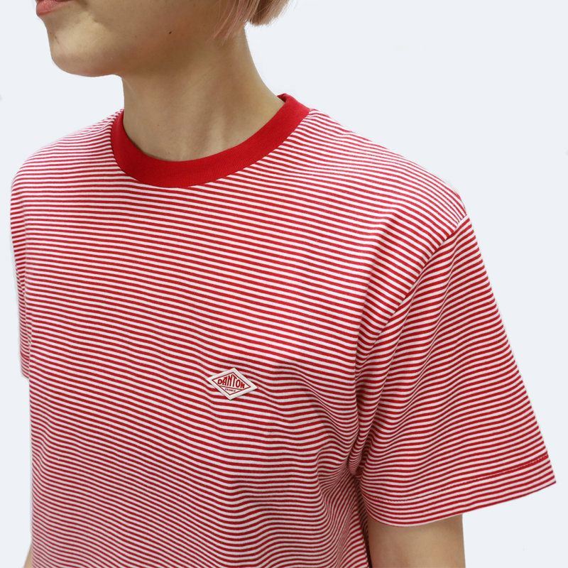 ダントン DANTON/ショートスリープインナーTシャツ ストライプ