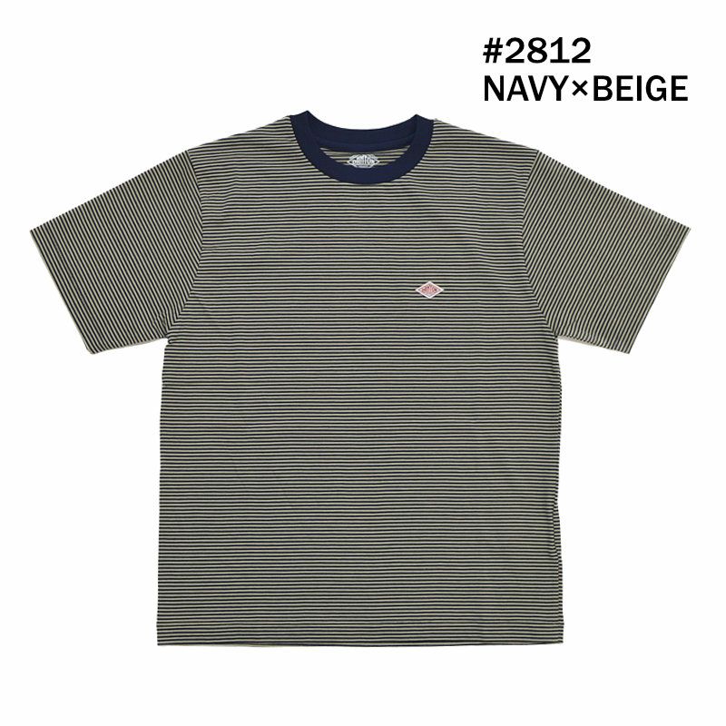 ダントン DANTON/ショートスリープインナーTシャツ ストライプ