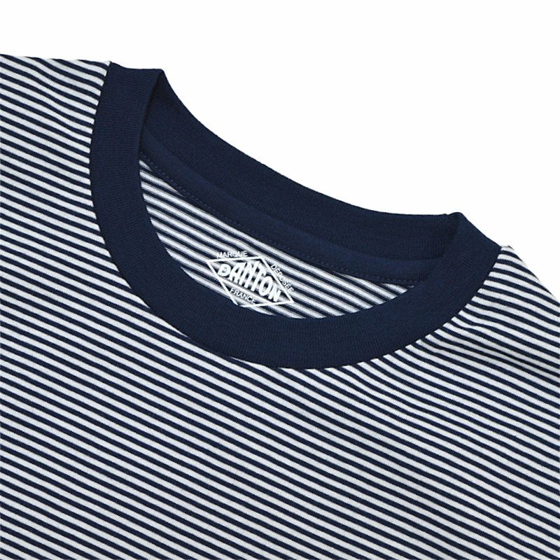 DANTONダントン｜ショートスリーブTシャツ｜ストライプ|ビッグ
