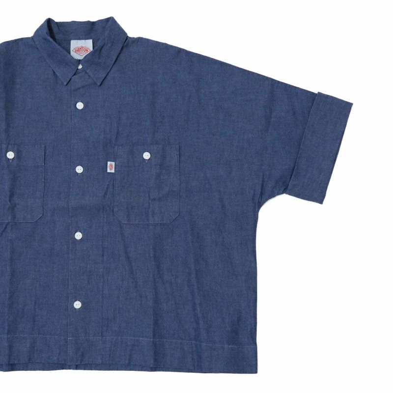 Ra9/ダントンDANTON/シャツ/シャンブレーワークシャツCHAMBRAYWORKSHIRT/DT-B0345SCA/レディース【正規取扱】