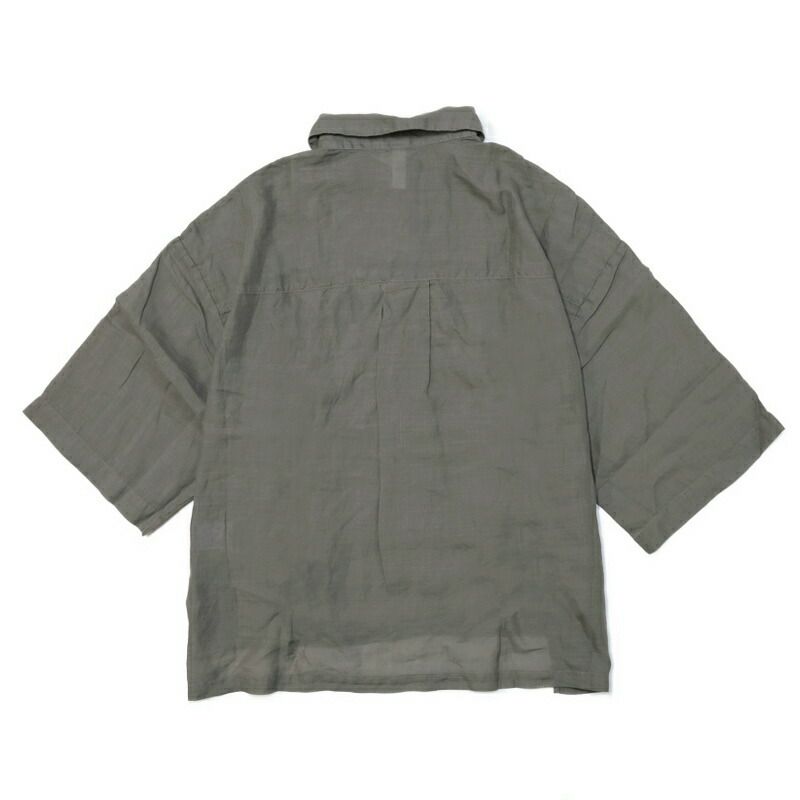 Ya2/プリットprit/シャツ/160/1ラミー7分ビッグスリーブレギュラーカラーシャツ/P82542/レディース【正規取扱】