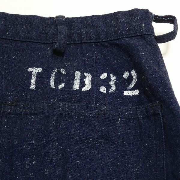 メンズ/TCBjeans【TCBジーンズ】SEAMENSTROUSERS/USNデッキパンツ【正規取扱】2021春夏