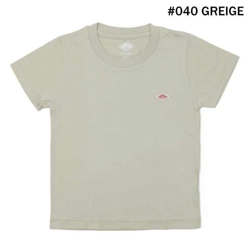 Ra9/ダントンDANTON/カットソー/ショートスリーブインナーTシャツプレーン(キッズ)/DT-C0206CVT/キッズ【正規取扱】