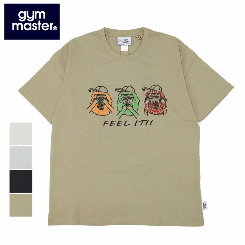 Ya2/ジムマスターGYMMASTER/Tシャツ/7.4ozFEELIT!刺繍Tee/G521792/メンズ【正規取扱】