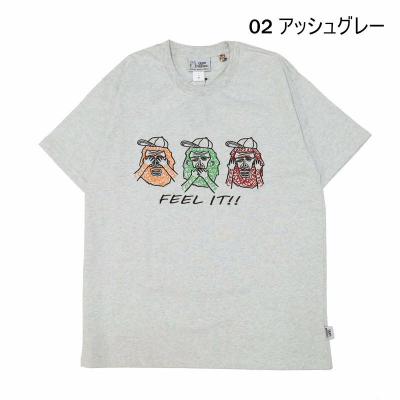 Ya2/ジムマスターGYMMASTER/Tシャツ/7.4ozFEELIT!刺繍Tee/G521792/メンズ【正規取扱】