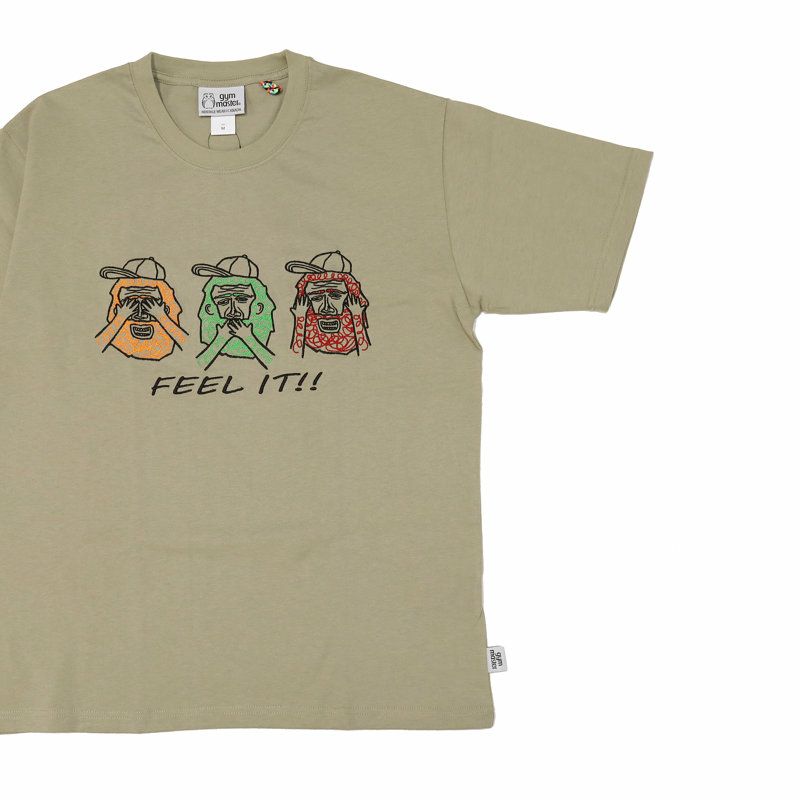 Ya2/ジムマスターGYMMASTER/Tシャツ/7.4ozFEELIT!刺繍Tee/G521792/メンズ【正規取扱】