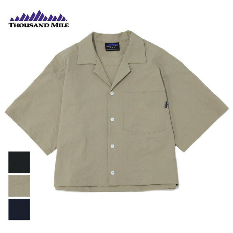 Ya2/サウザンドマイルTHOUSANDMILE/シャツ/ショートスリーブシャツシアーサッカー/TM251SS00132/レディース【正規取扱】