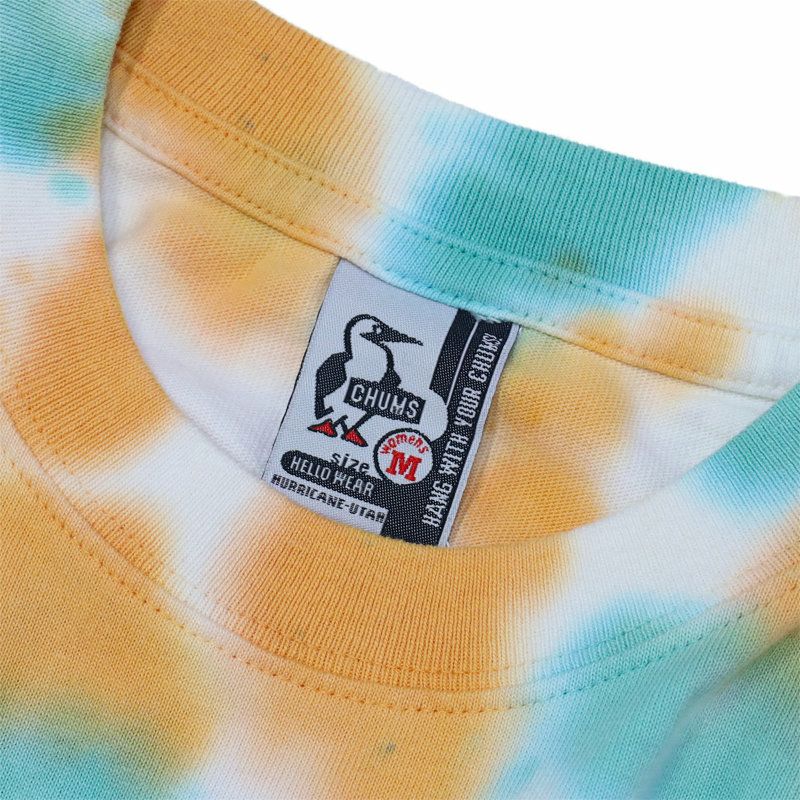 Ya2/チャムスCHUMS/カットソー/チャムスエンブロイダリーTシャツ/CH01-2523/レディース【正規取扱】