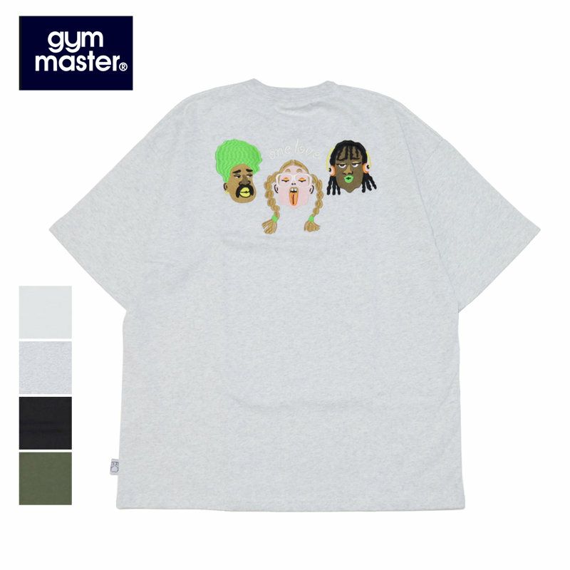Ya2/ジムマスターGYMMASTER/Tシャツ/7.4ozonelove刺繍ビッグTee/G521797/メンズ【正規取扱】