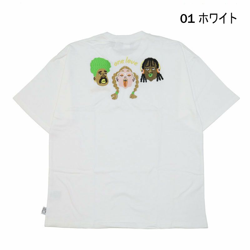 Ya2/ジムマスターGYMMASTER/Tシャツ/7.4ozonelove刺繍ビッグTee/G521797/メンズ【正規取扱】