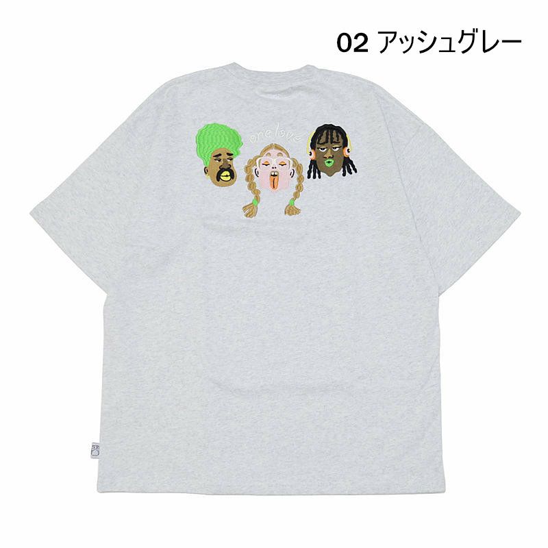 Ya2/ジムマスターGYMMASTER/Tシャツ/7.4ozonelove刺繍ビッグTee/G521797/メンズ【正規取扱】