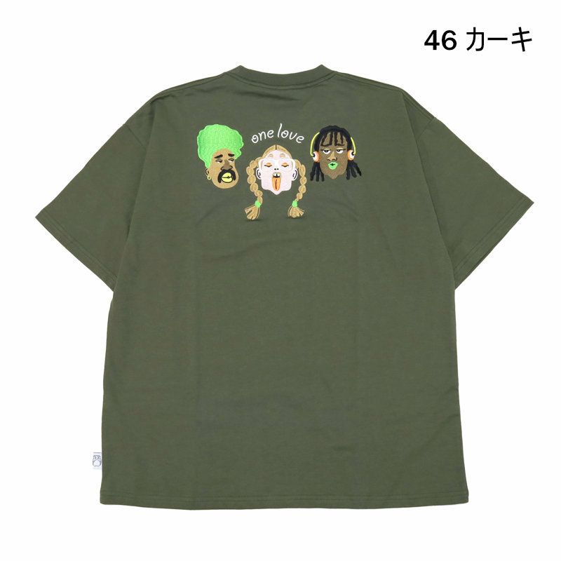 Ya2/ジムマスターGYMMASTER/Tシャツ/7.4ozonelove刺繍ビッグTee/G521797/メンズ【正規取扱】