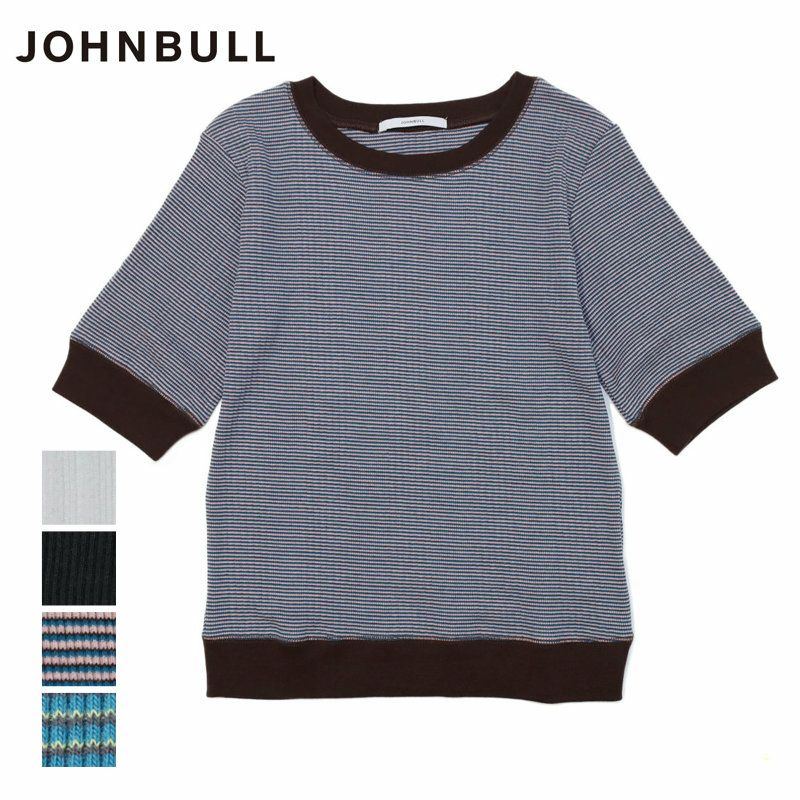 Ya2/ジョンブルJohnbull/カットソー/ランダムテレコTシャツ/JL252C01/レディース【正規取扱】