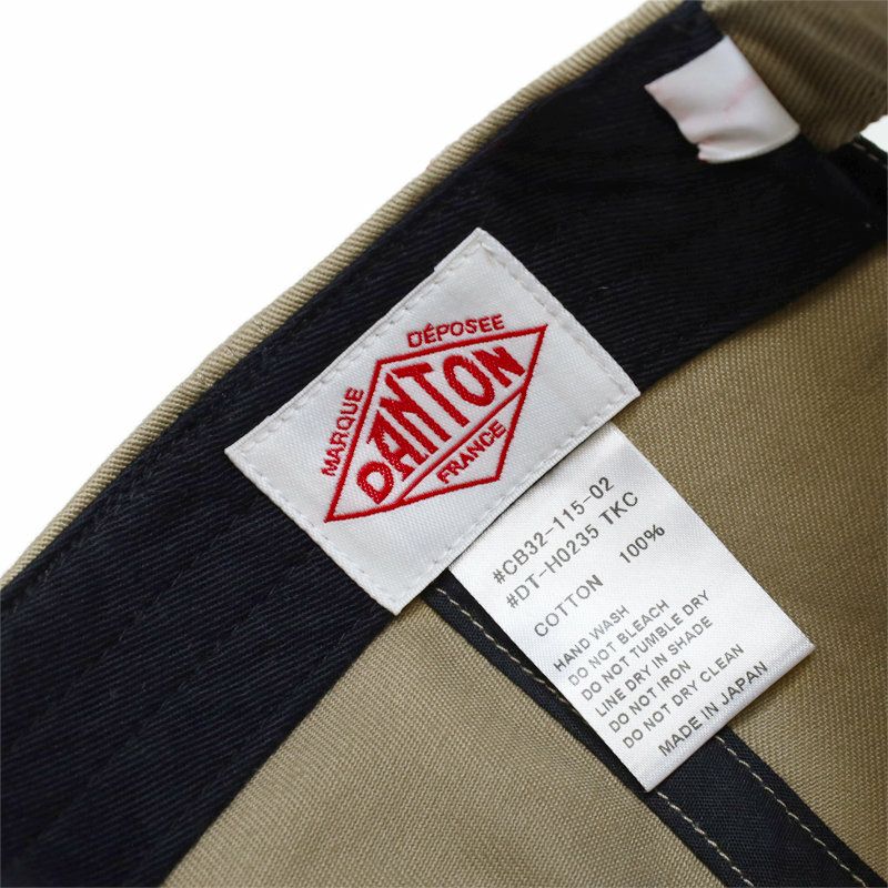 Ra9/ダントンDANTON/帽子/チノクロス6パネルキャップ/DT-H0235TKC/キッズ【正規取扱】