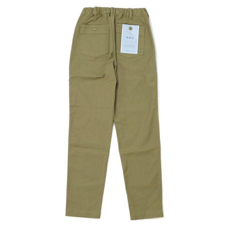Ya2/ディーエムジーD.M.G./DMGドミンゴパンツ/バックサテンストレッチレグレットベーカーパンツ/14-0292T/レディース【正規取扱】