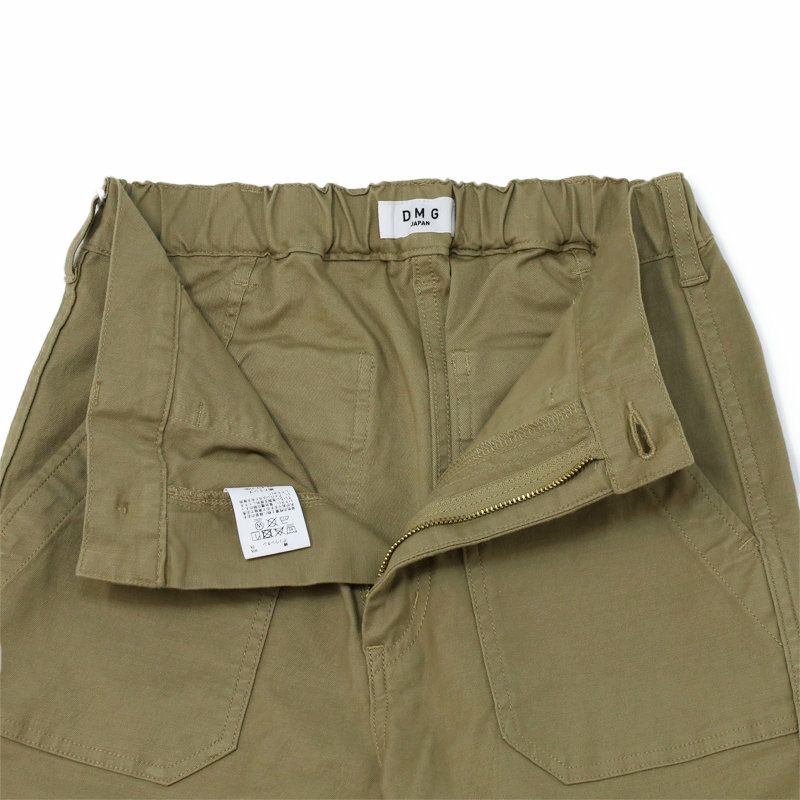 Ya2/ディーエムジーD.M.G./DMGドミンゴパンツ/バックサテンストレッチレグレットベーカーパンツ/14-0292T/レディース【正規取扱】