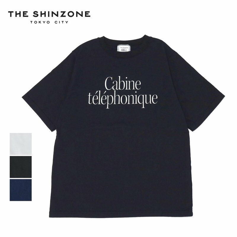 Ya2/シンゾーンShinzone/シャツカットソー/キャビネットテレフォニークティー/24SMSBL01/レディース【正規取扱】