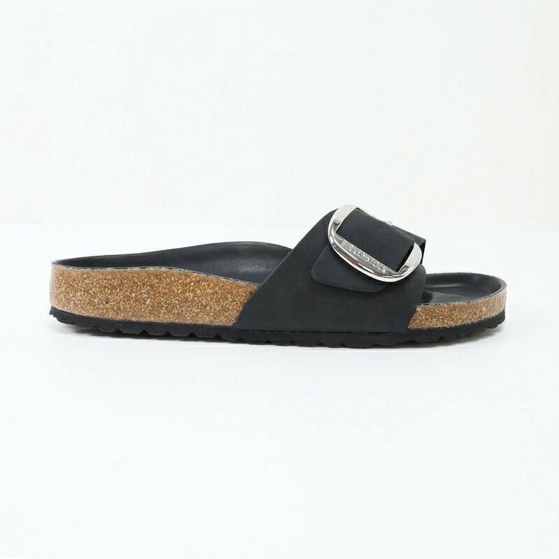 Ya2/ビルケンシュトックBIRKENSTOCK/サンダル/MadridBigBuckleマドリッドビッグバックルオイルドレザーブラック/1006523/レディース【正規取扱】