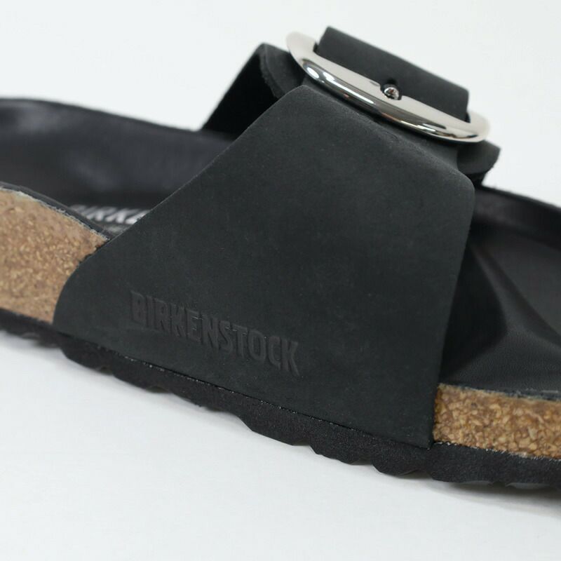 Ya2/ビルケンシュトックBIRKENSTOCK/サンダル/MadridBigBuckleマドリッドビッグバックルオイルドレザーブラック/1006523/レディース【正規取扱】