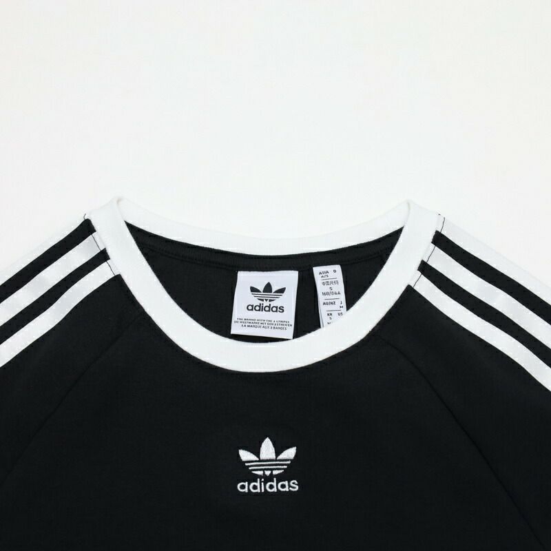 Ya2/アディダスADIDAS/Tシャツカットソー/スリーストライプス半袖ベビーTシャツ/KNZ20/レディース【正規取扱】