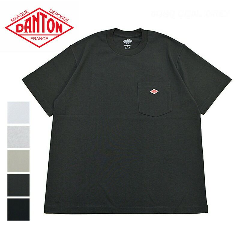 Ra9/ダントンDANTON/Tシャツカットソー/ポケットTシャツ/DT-C0198TCB/メンズ【正規取扱】