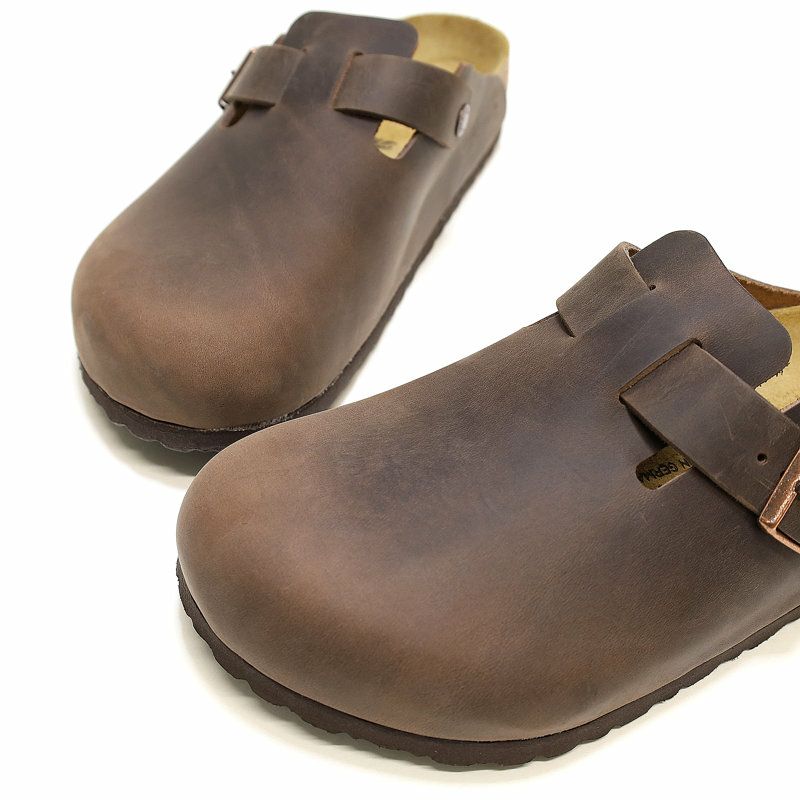 ビルケンシュトックBIRKENSTOCK/サンダル/ボストンBOSTONオイルドレザー-ハバナ/860131/メンズ【正規取扱】