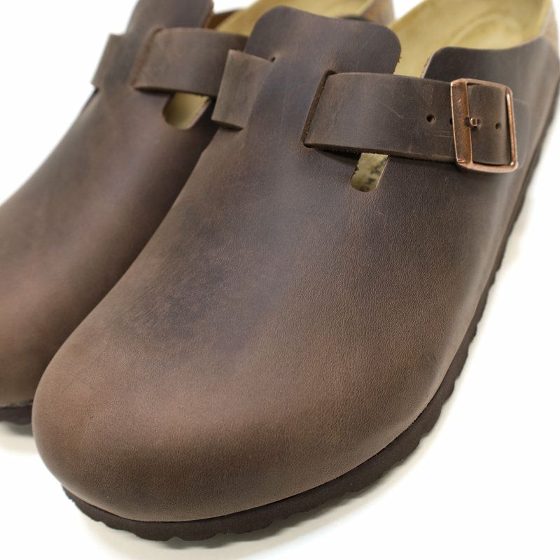 ビルケンシュトックBIRKENSTOCK/サンダル/ボストンBOSTONオイルドレザー-ハバナ/860131/メンズ【正規取扱】