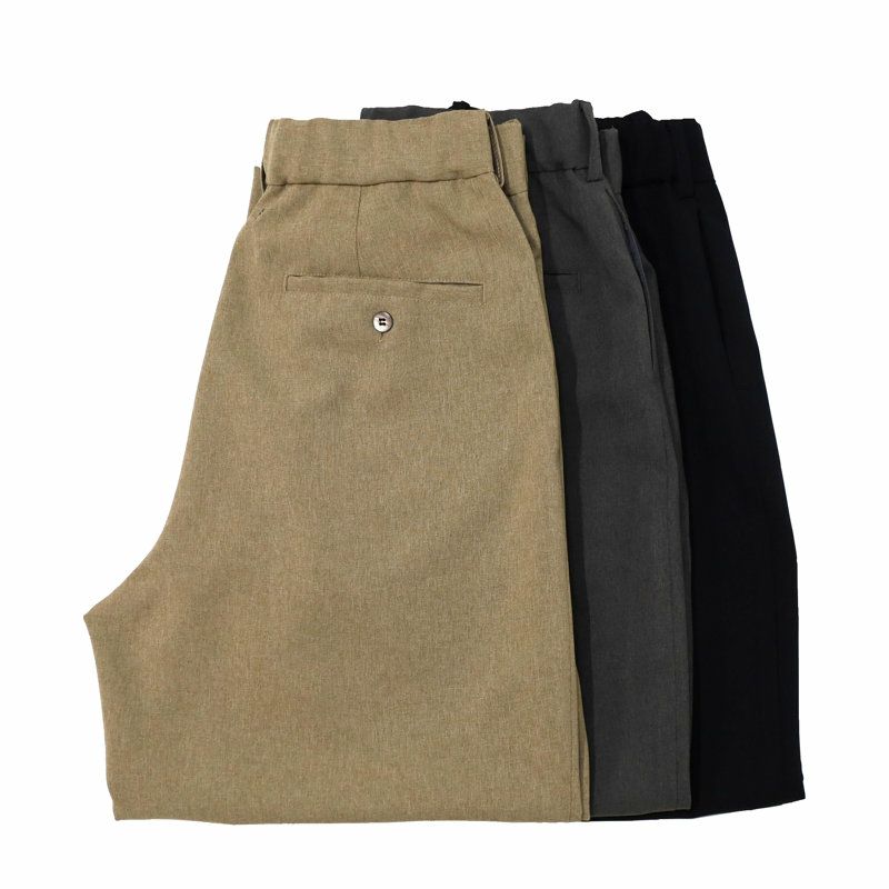Ya2/オーディエンスAudience/パンツ/ナチュレミアテックリネンライクトロピカル1タックワイドイージーパンツ/AUD3579/メンズ【正規取扱】