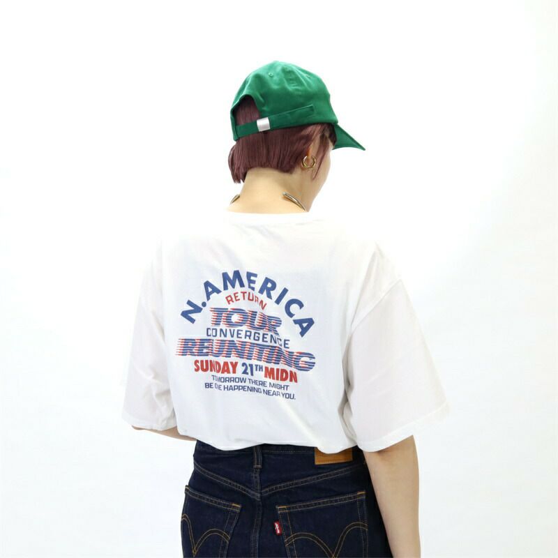 アングリッドUngrid/Tシャツカットソー/ツアーロゴルーズTee/112522737301/レディース【正規取扱】
